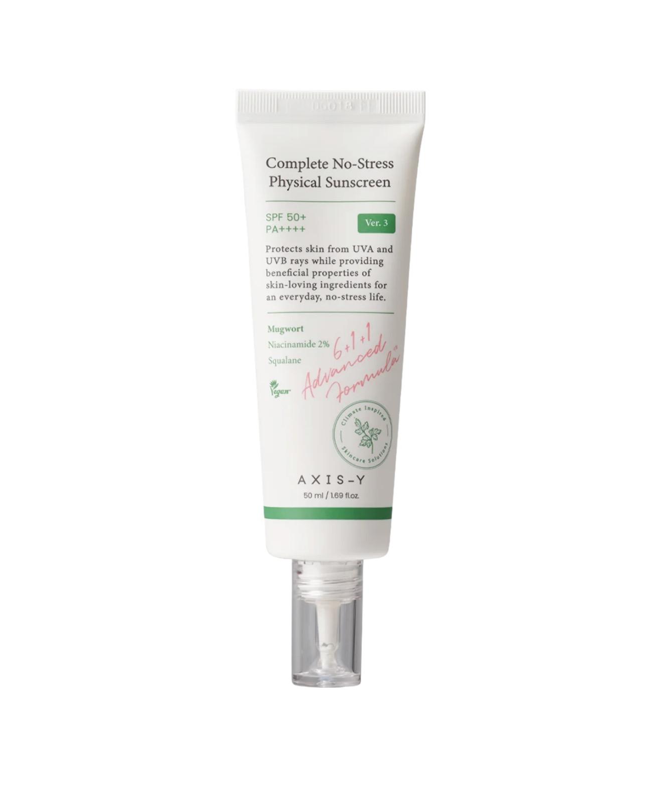 AXIS-Y Complete No-Stress Physical Sunscreen V.3 50 ml
